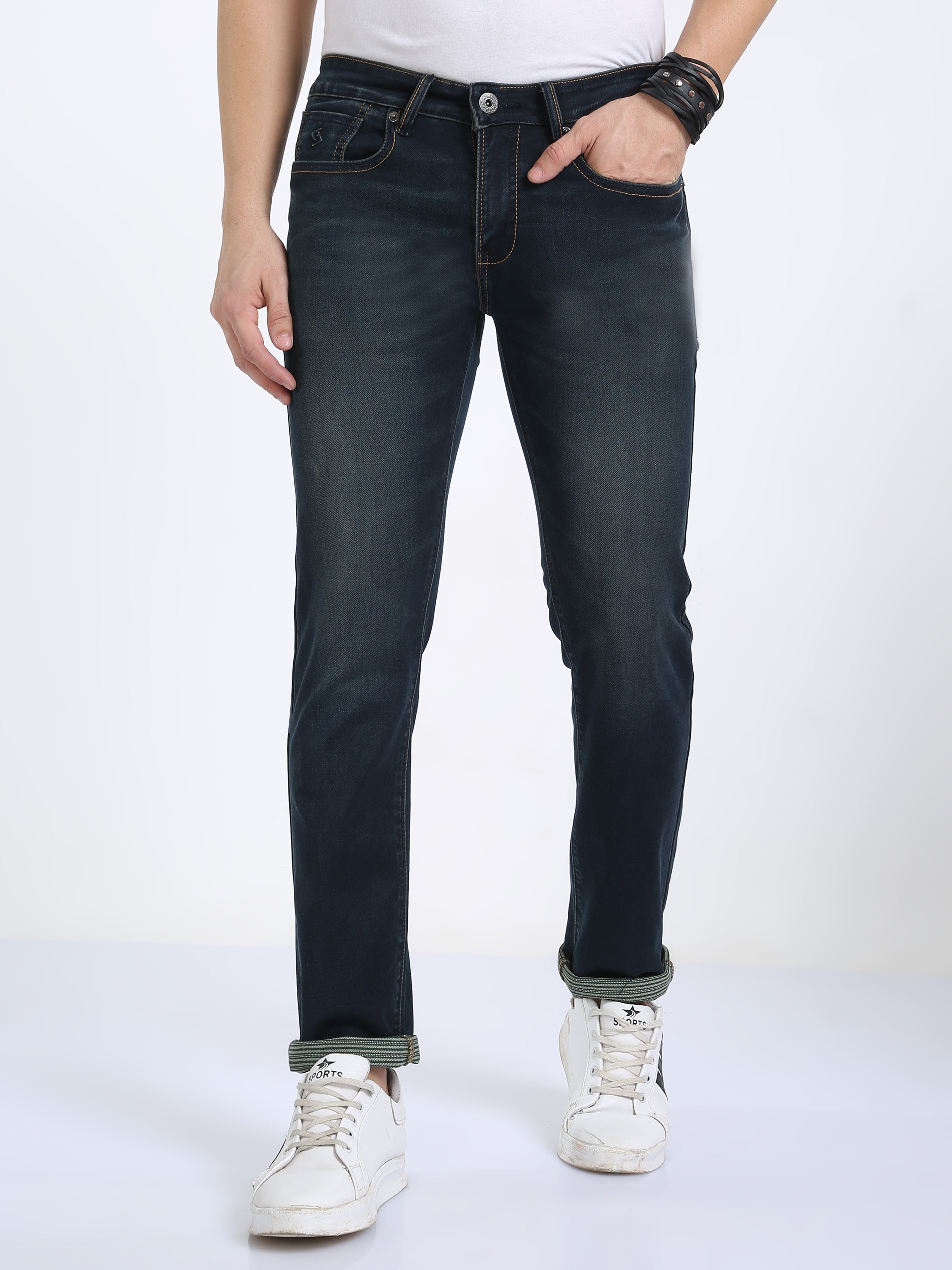 Men cotton Jeans - BANDLAS